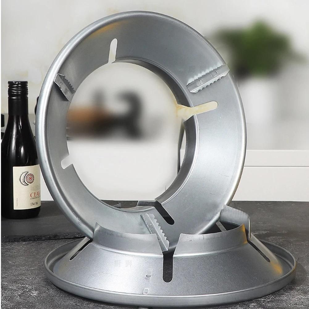 Gas Stove Cover Disk (Pack of 2) – Windproof & Energy-Saving Stove Bracket | NISHU Superstores