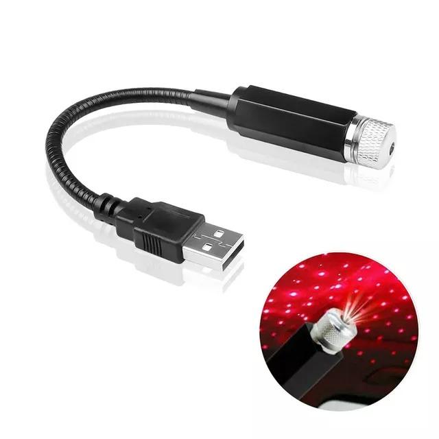 12V LED Star Decoration Light for Car & Room | 360° Rotating USB Disco Laser Light | NISHU Superstores