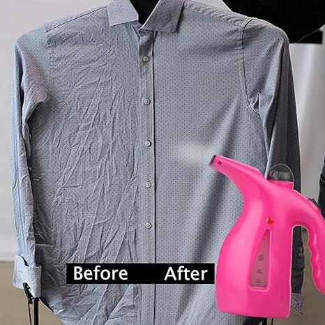 Fast Heat-Up Portable Handheld Garment & Facial Steamer Brush – Multicolor | NISHU Superstores