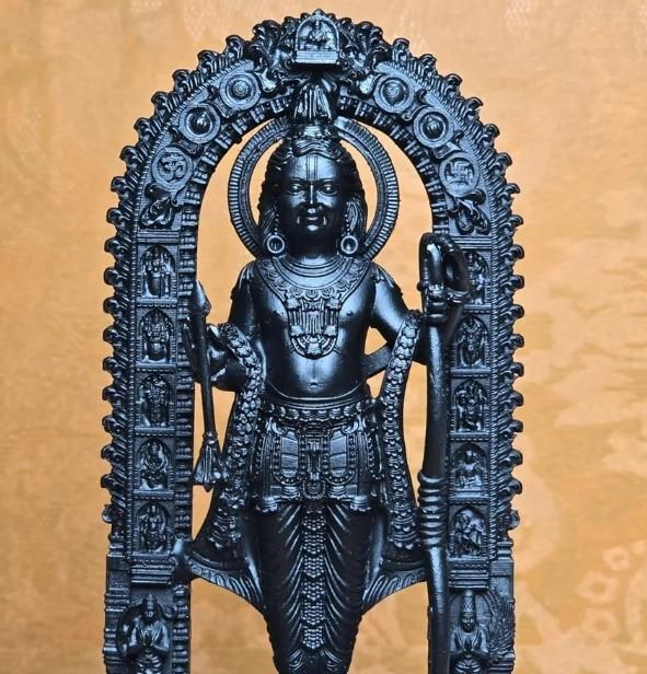 Ram Lilla MDF Cutout (3D) – Ajodhya Mandir Statue Replica | NISHU Superstores
