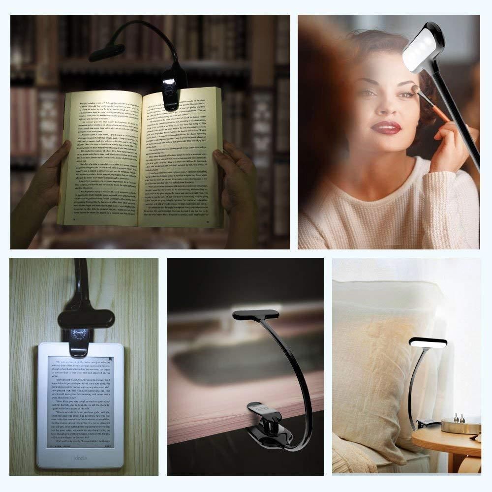 Book Reading Light with Clip – Portable LED Clip-On Lamp | NISHU Superstores