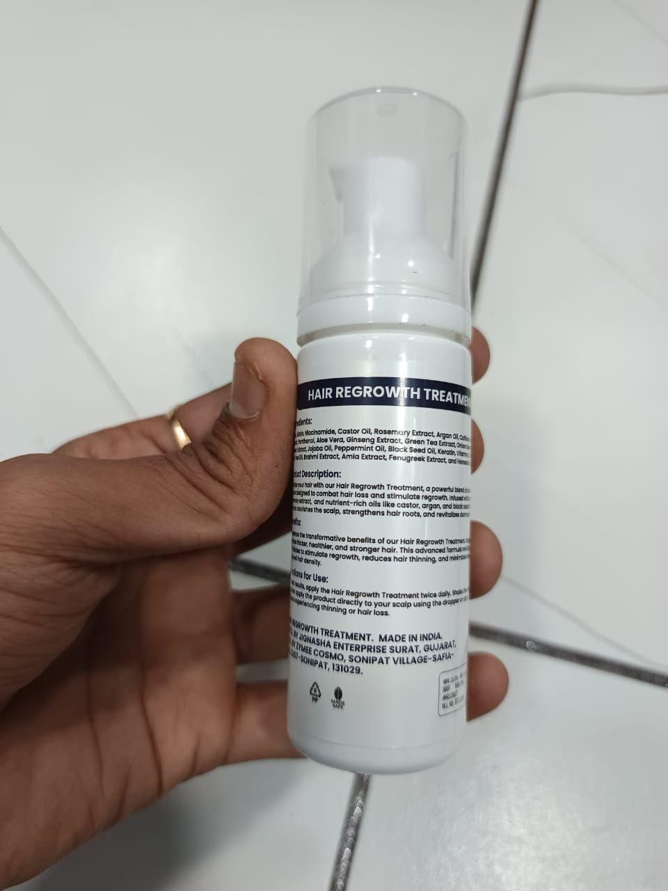 AEST NOOM Hair Regrowth Treatment – Extra Strength Formula 60ml | For Thicker, Fuller Hair | NISHU Superstores