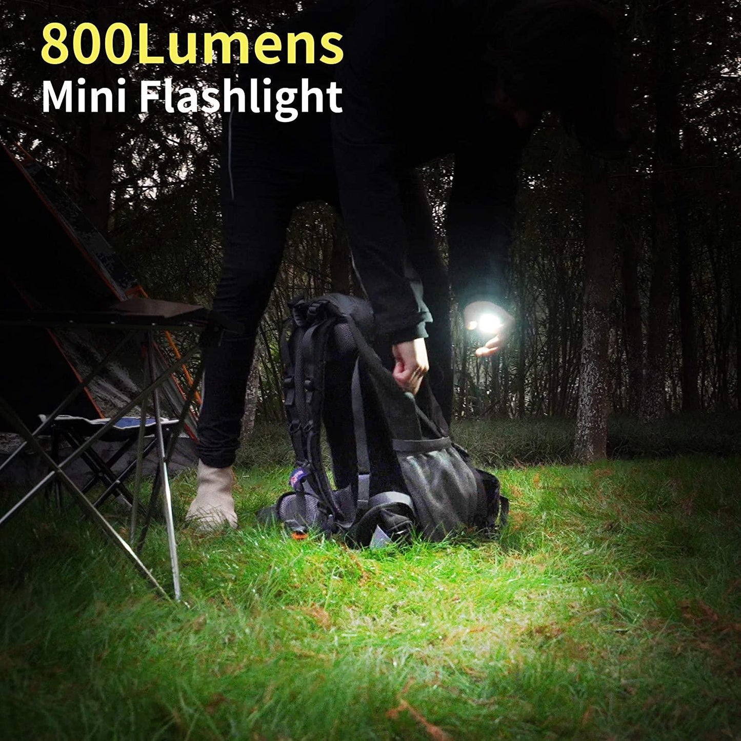 Small Rechargeable Keychain Flashlight – Portable LED Torch with USB Charging | NISHU Superstores