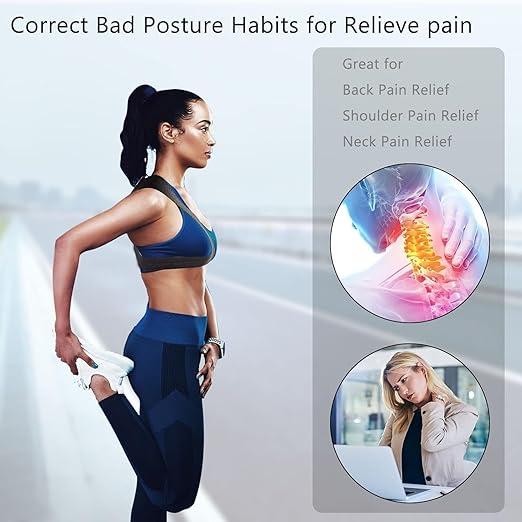 Shoulder & Back Straightener – Elastic Spine Support Posture Corrector Belt | NISHU Superstores