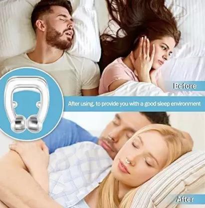 Anti-Snoring Nose Clip Device – Comfortable Nasal Strips for Men & Women | NISHU Superstores