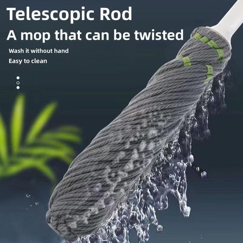 Easy Squeeze Twist Mop – Effortless Floor Cleaning with 360° Spin | NISHU Superstores