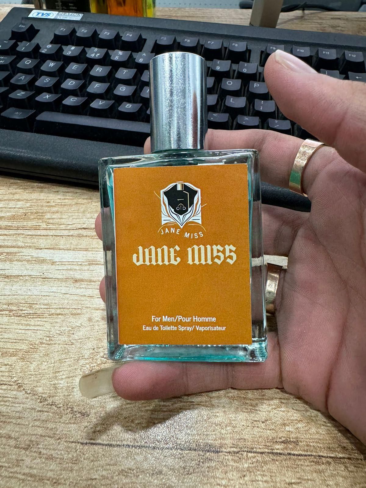 Jane Miss for Men/Pour Homme Eau de Toilette Spray 50ML (Pack of 2) – Masculine & Long-Lasting Fragrance | NISHU Superstores