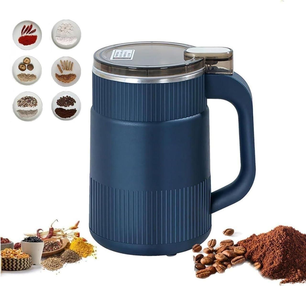 Stainless Steel Grinder for Herbs, Spices, Nuts & Coffee – Powerful Home Mill | NISHU Superstores
