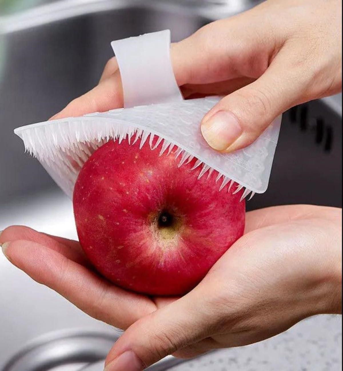 Silicone Kitchen Cleaning Scrubber (Pack of 2) – Reusable & Non-Scratch Tools | NISHU Superstores