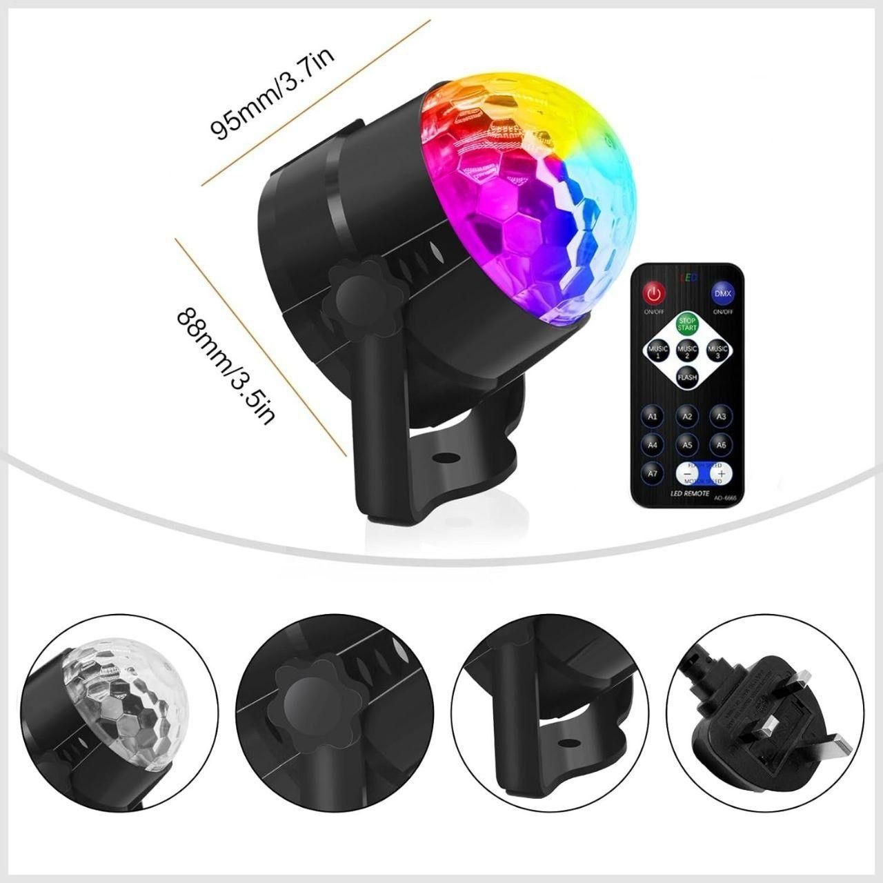 Party Disco Light – Colorful LED Music Lamp | NISHU Superstores