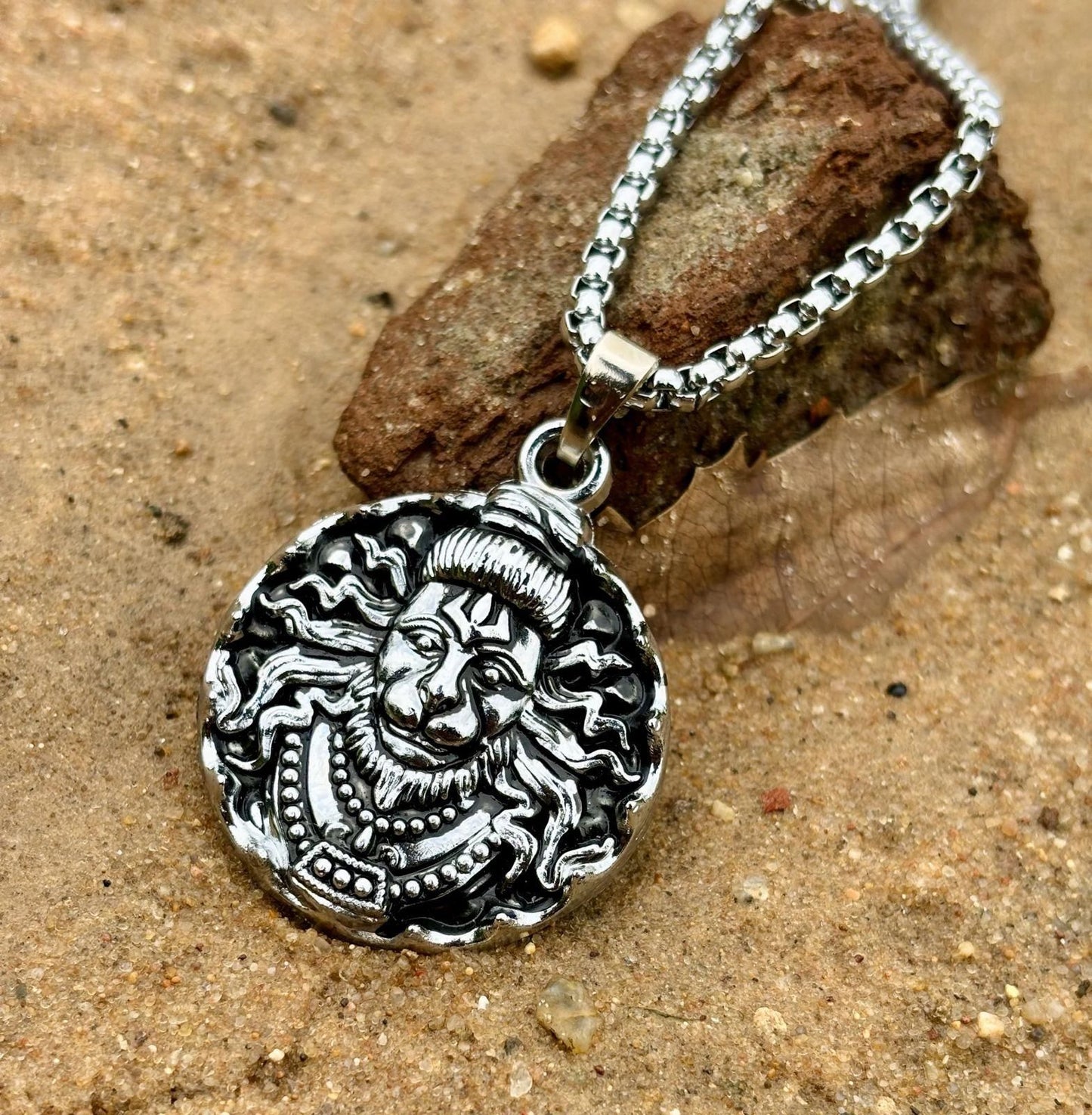 Lord Hanuman Chain with Pendant – Pack of 4 Spiritual Neck Chains | NISHU Superstores
