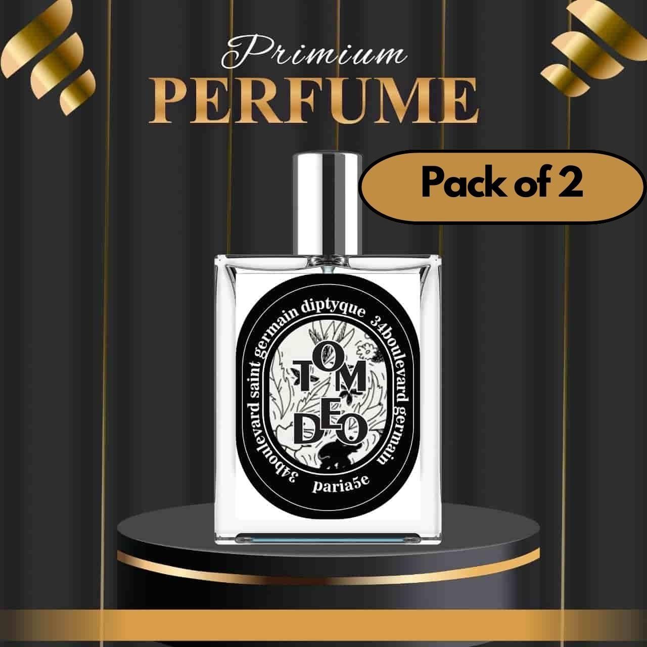 Tom Deo 34 Boulevard Germain Perfume 100ML (Pack of 2) – Elegant & Long-Lasting Fragrance | NISHU Superstores