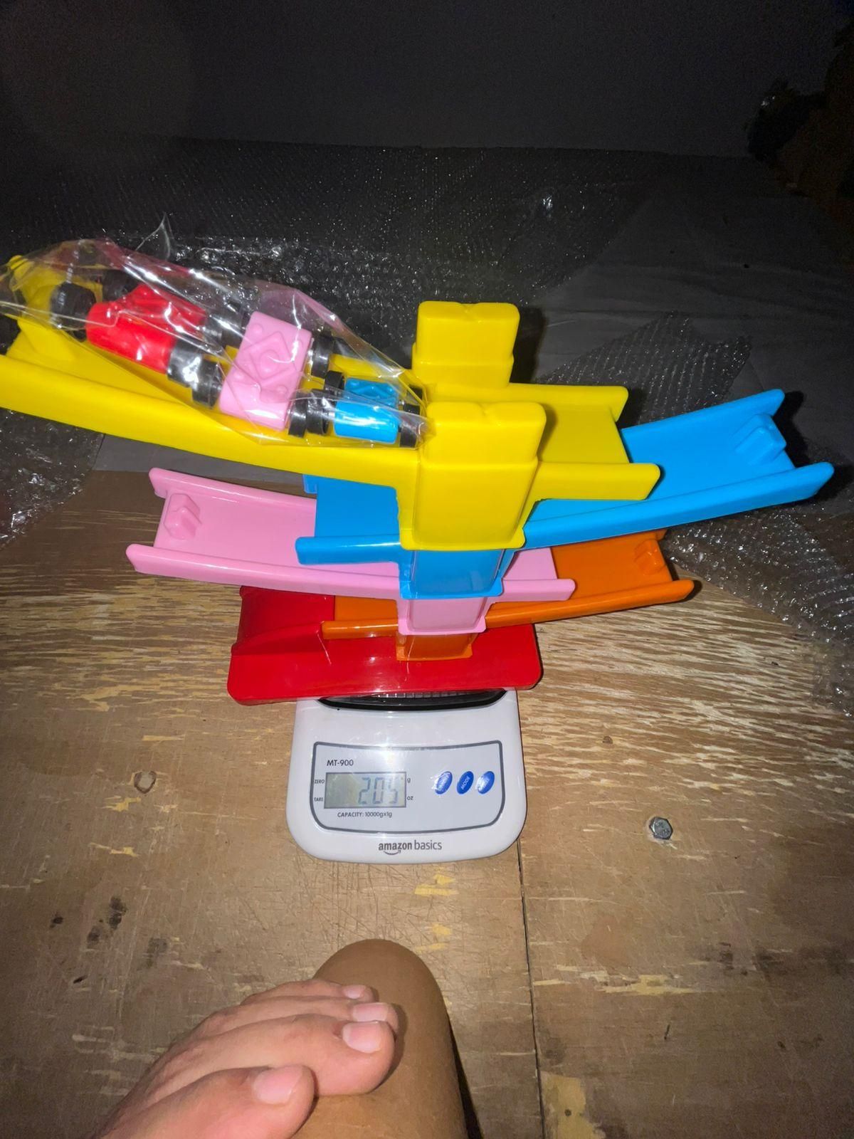 DIY Multilevel Racetrack Glider – Building Block Toy for Kids | NISHU Superstores