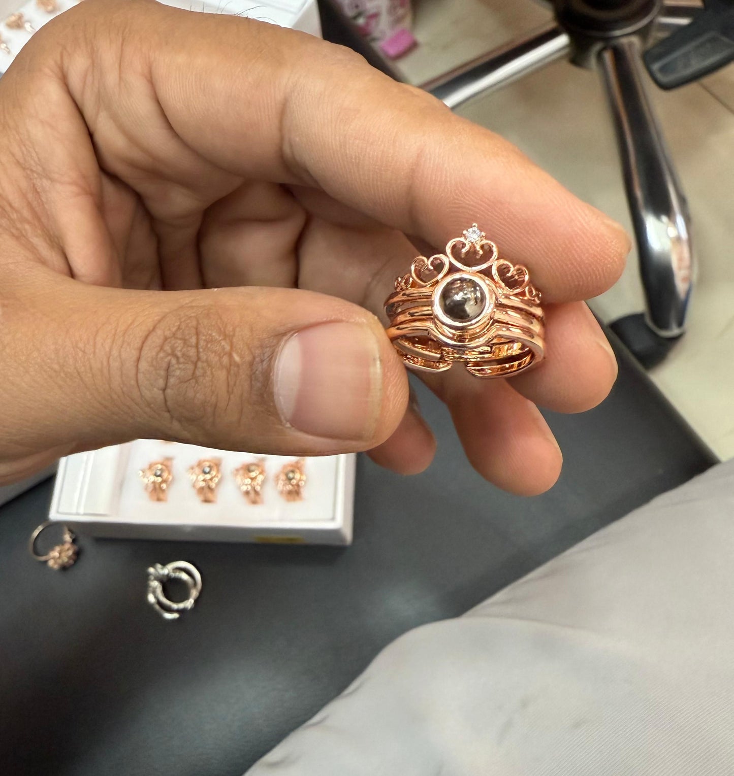 I Love You in 100 Languages Ring – Romantic Adjustable Gift | NISHU Superstores