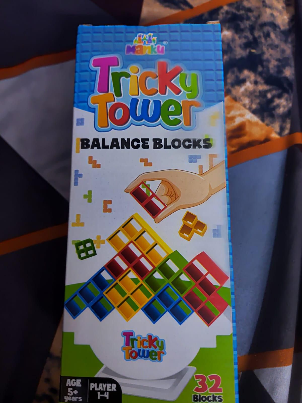 Tricky Tower Balance Blocks – Fun Stacking Game for Kids & Family | NISHU Superstores
