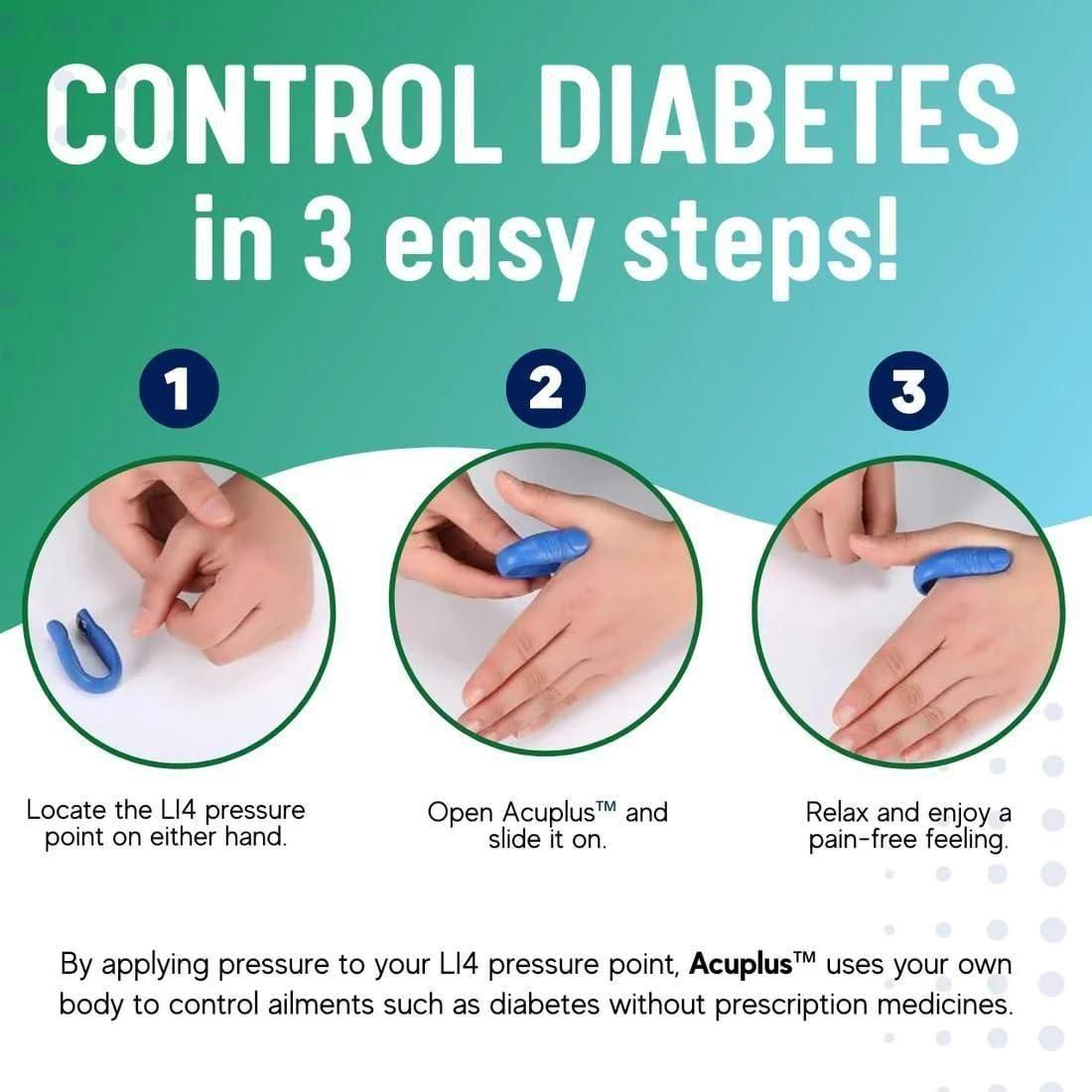 Sugar Control LI4 Acupressure Clip – Natural Way to Support Blood Sugar Balance | NISHU Superstores