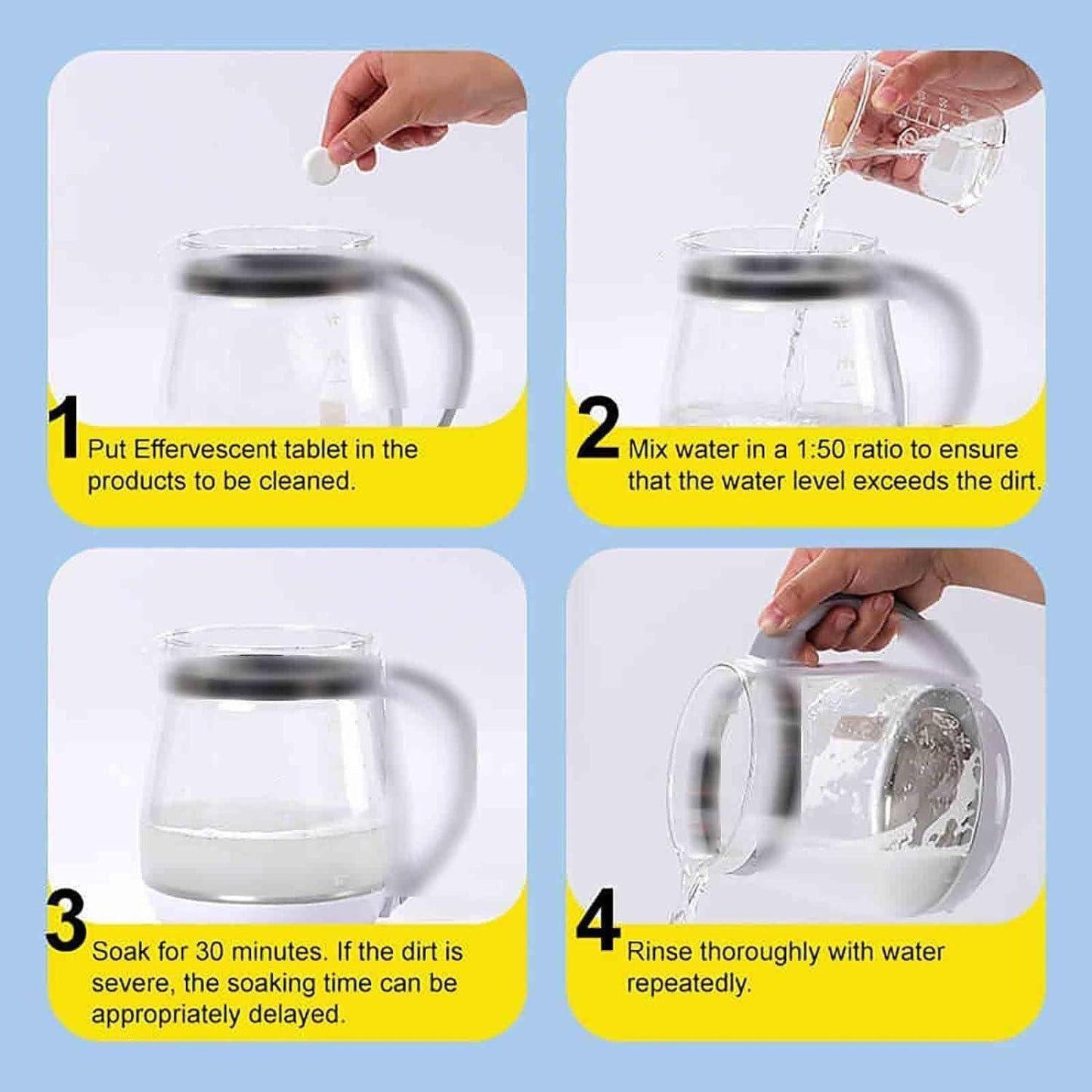 Active Oxygen Descaling Tablets (10 Pcs) – Powerful Kitchen Scale Remover | NISHU Superstores