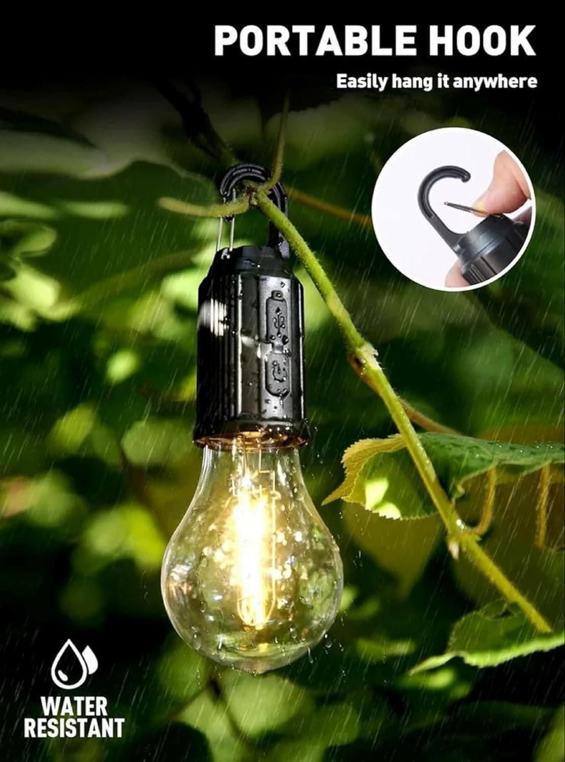 3 Mode Decorative Hanging Tent Bulb Lamp for Camping – Pack of 1 | NISHU Superstores