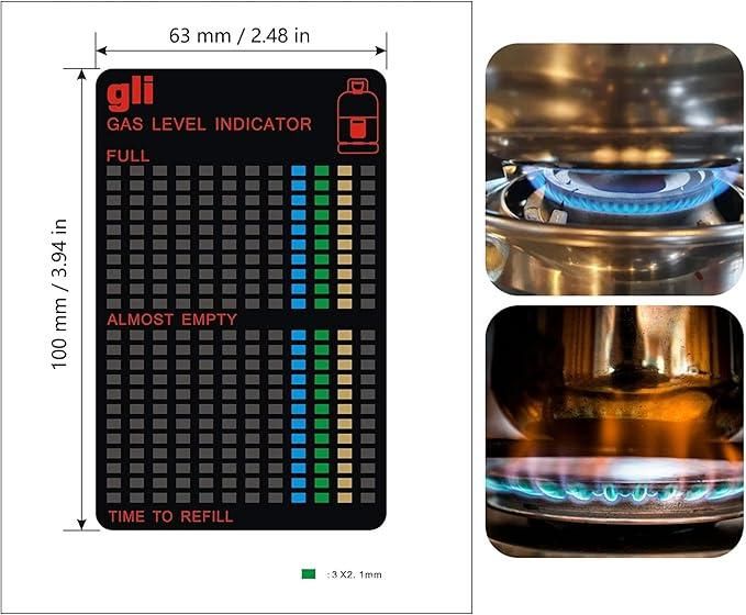 Gas Bottle Level Indicator – Easy Propane & LPG Tank Gauge (Pack of 1) | NISHU Superstores