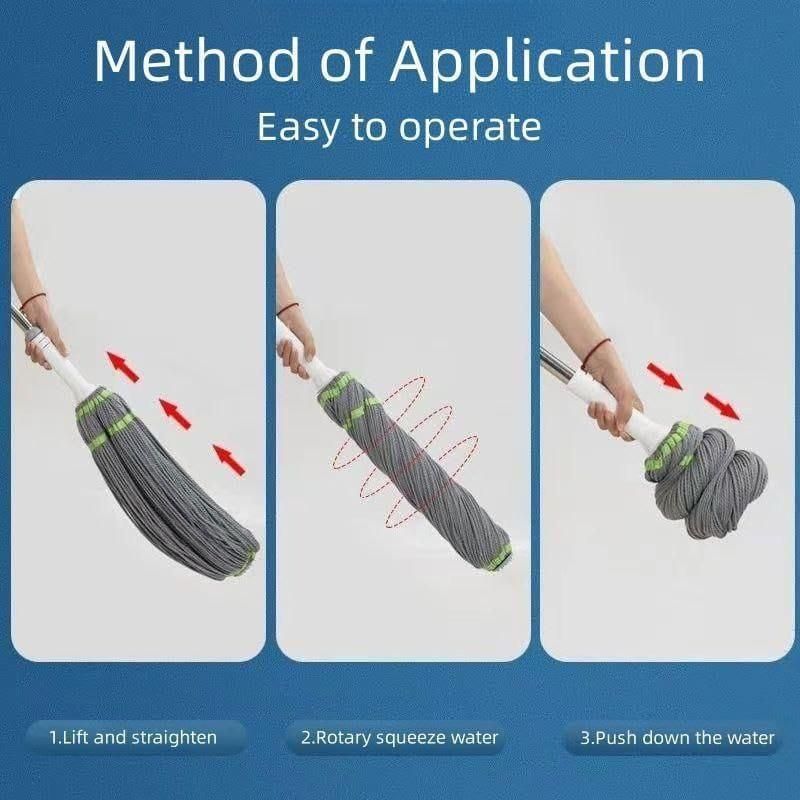 Easy Squeeze Twist Mop – Effortless Floor Cleaning with 360° Spin | NISHU Superstores