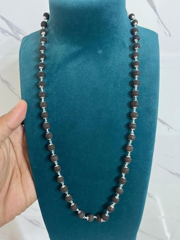 Ebony Wood Kazungula Mala – Natural & Spiritual Prayer Beads | NISHU Superstores