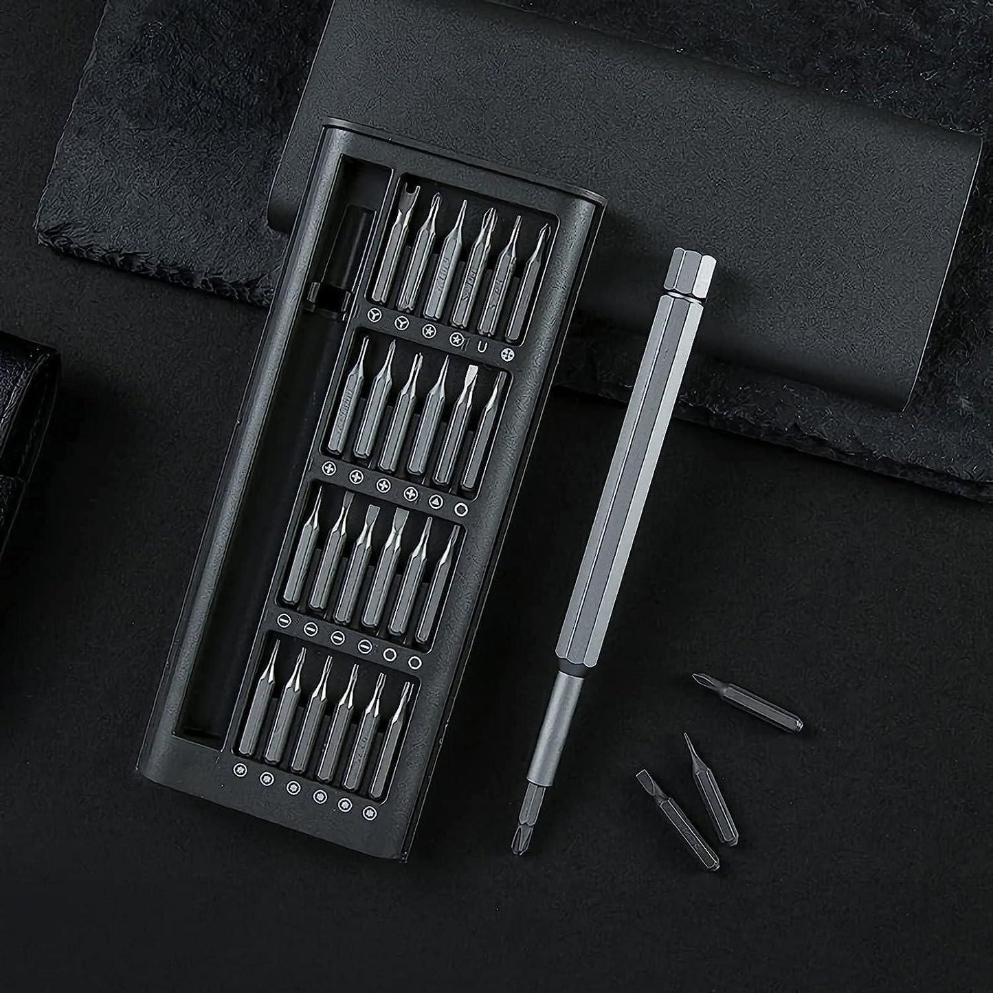 24-Piece Precision Screwdriver Set – Magnetic Bits & Compact Case | NISHU Superstores