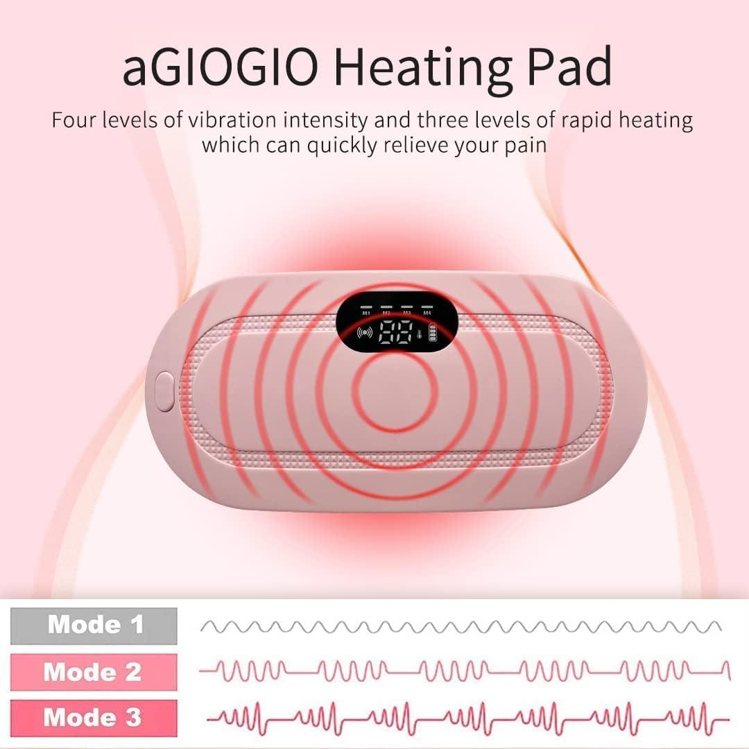 Portable Cordless Heating Pad – Menstrual Pain Relief Belt | NISHU Superstores