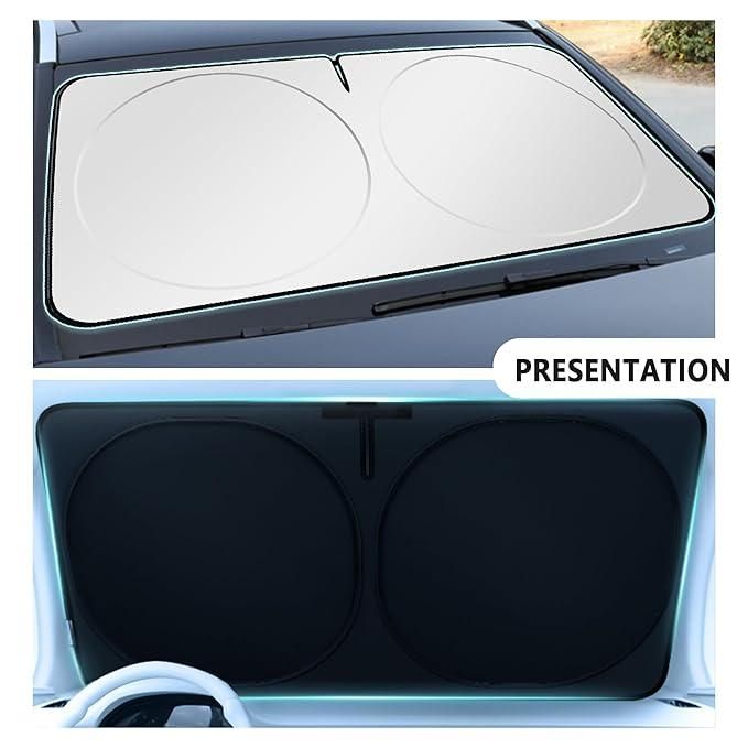 Folding Car Window Sunshade Cover | UV Protection & Privacy | NISHU Superstores