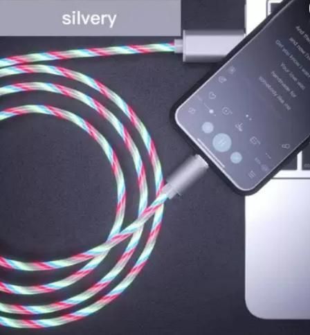 Fast 3 in 1 Magnetic Charging Pad with LED Light – Multi-Pin Charger | NISHU Superstores