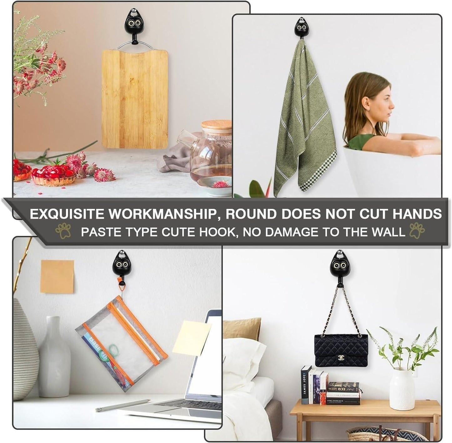 Wall Hook Hangers – Cute Key Hooks for Wall & Home Organization | NISHU Superstores