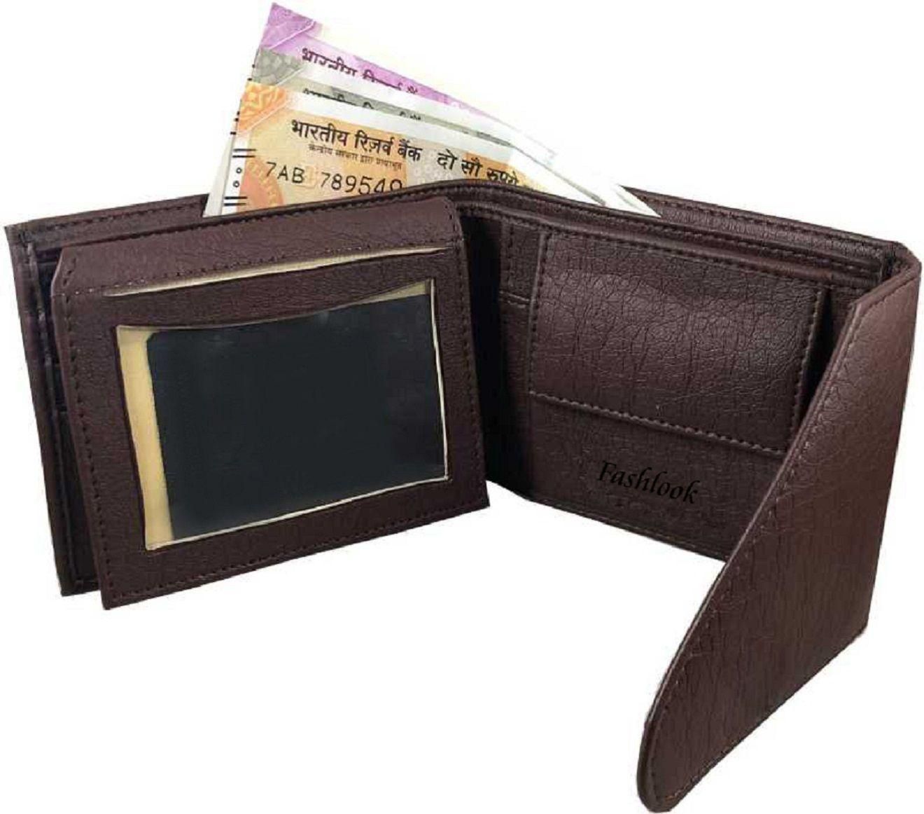 Men’s PU Leather Wallet – Stylish & Durable | NISHU Superstores