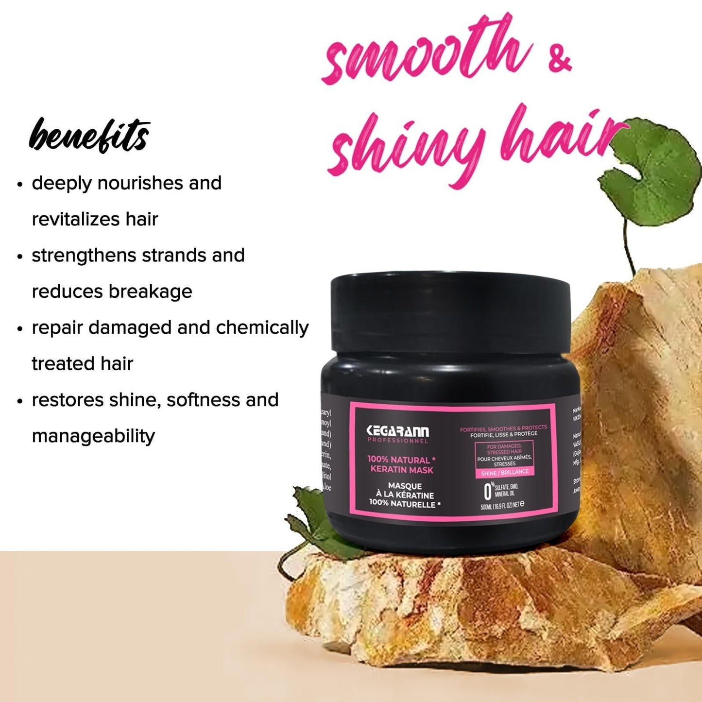 Ultra Repairing Keratin Hair Mask | Deep Nourishment for Damaged Hair – NISHU Superstores