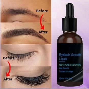 Eyelash Growth Liquid Serum for Longer, Thicker Lashes | NISHU Superstores