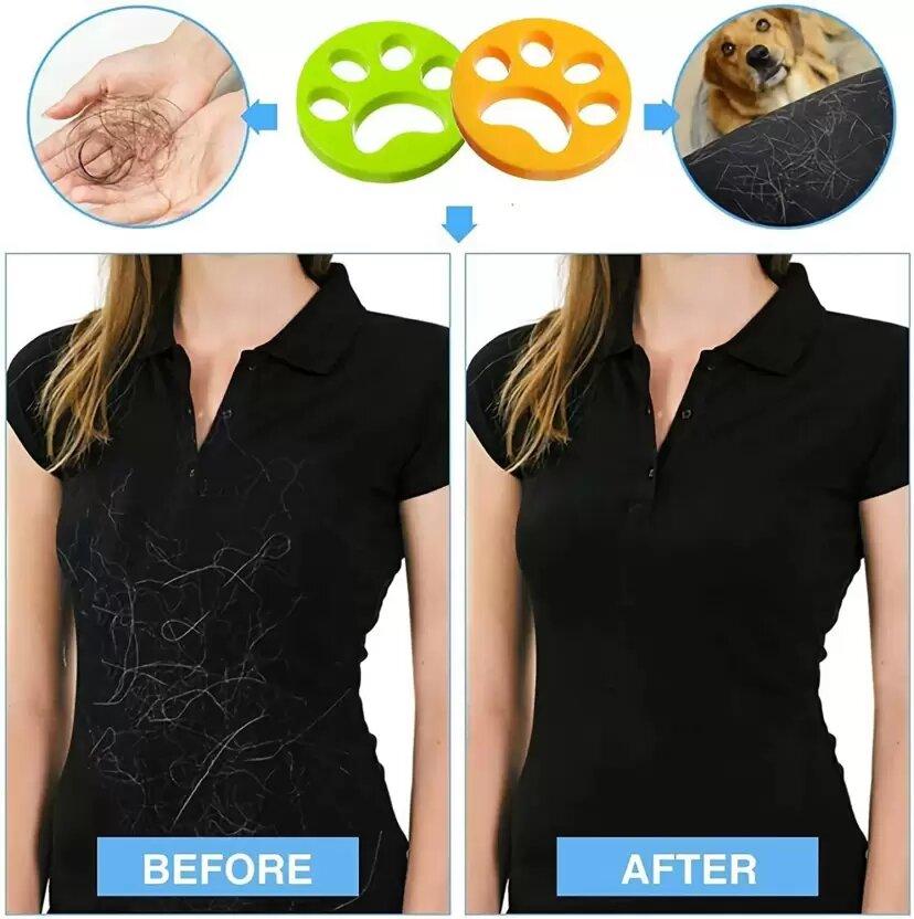 Pet Hair Remover for Laundry Reusable Paw Shaped Balls | NISHU Superstores