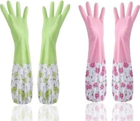 Multipurpose Cleaning Gloves with Lining – Reusable & Waterproof | NISHU Superstores