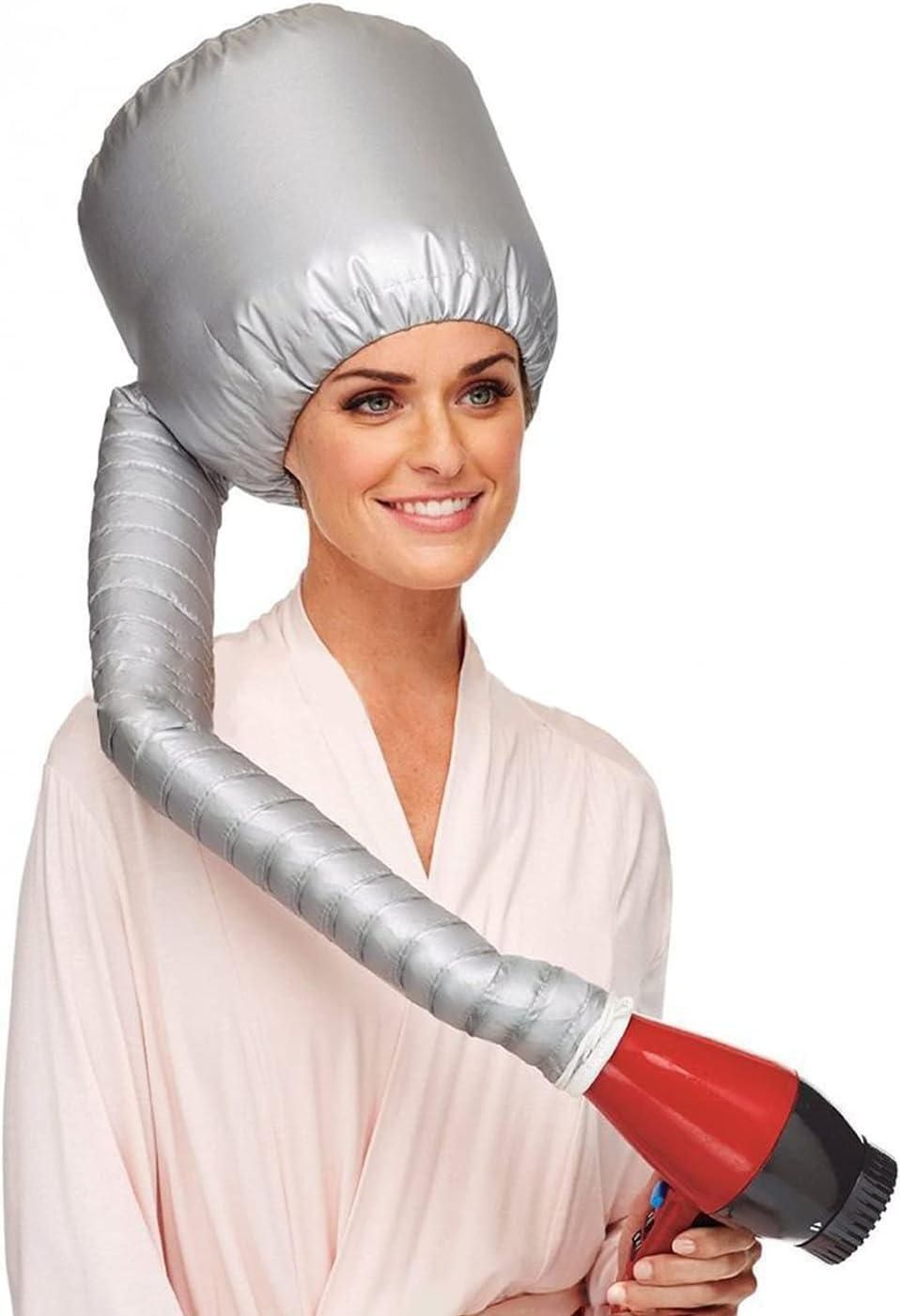 Hooded Hair Dryer Diffuser Cap for Curly Hair – Fast Drying & Frizz Control | NISHU Superstores