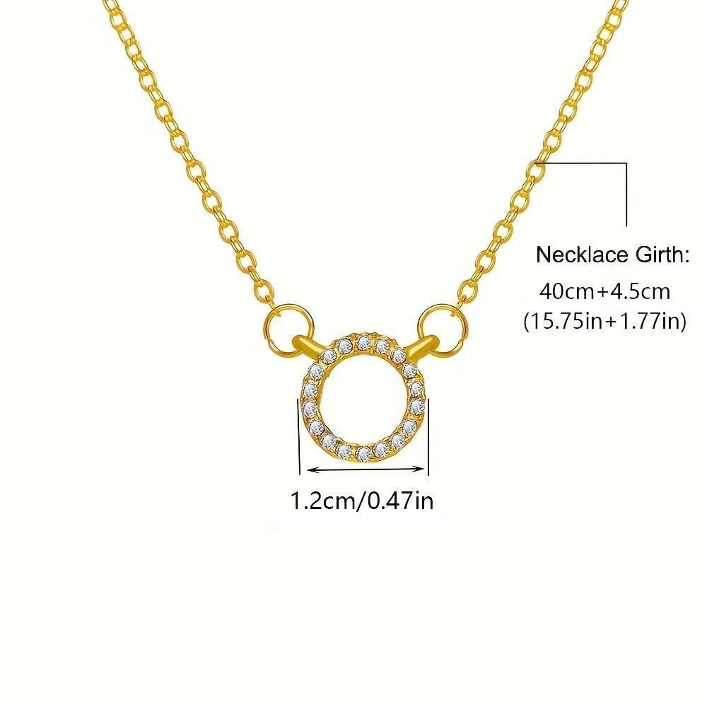 Women’s Stone Pendant with Chain – Micro Plated | NISHU Superstores