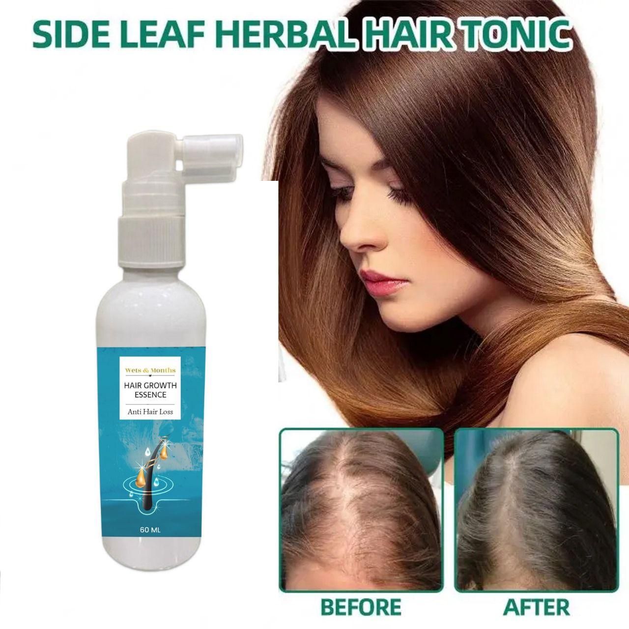 Wets & Months Hair Growth Essence – 120ml (Pack of 2) | Anti Hair Loss & Regrowth Serum | NISHU Superstores