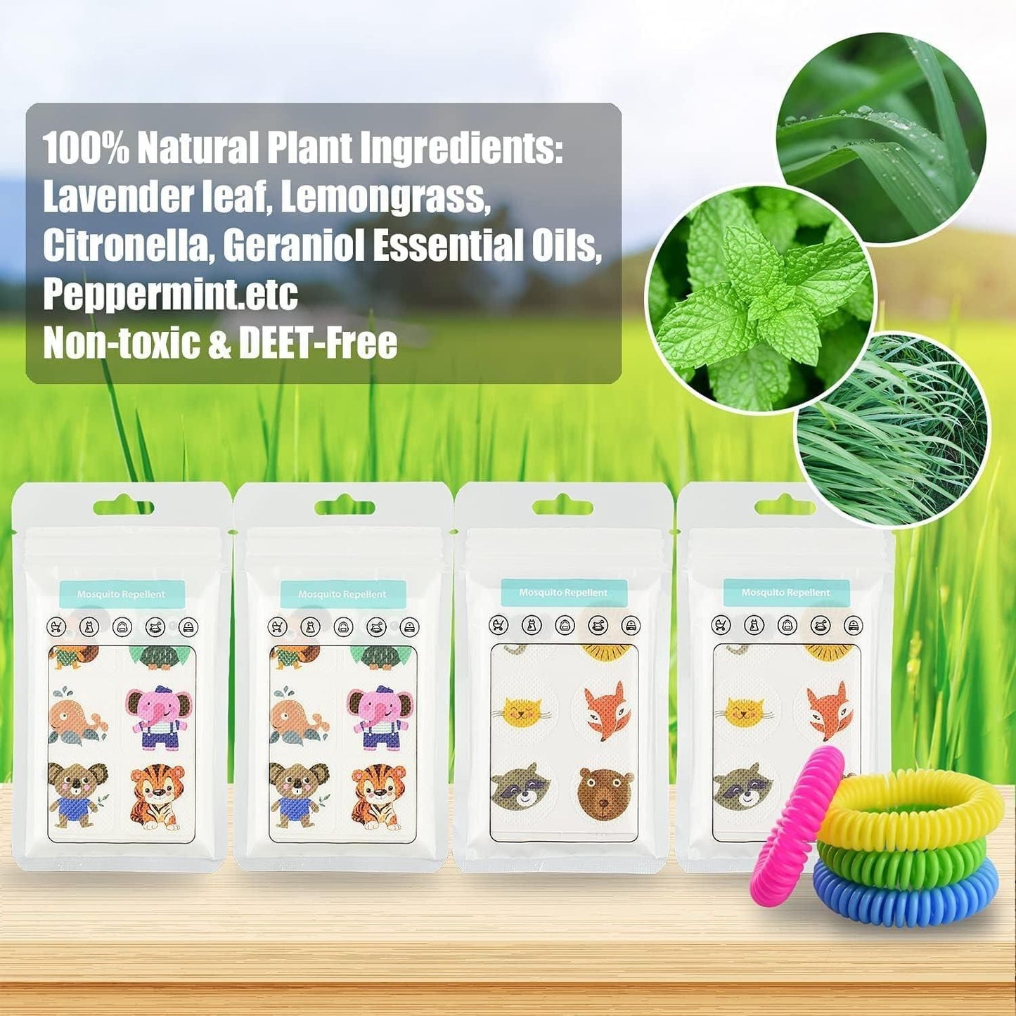 Mosquito Repellent Patches (Pack of 36) – Natural & Safe Protection for Kids & Adults | NISHU Superstores
