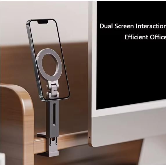 Magnetic Desktop Phone Holder – Adjustable 360° Stand for Mobile & Tablets | NISHU Superstores