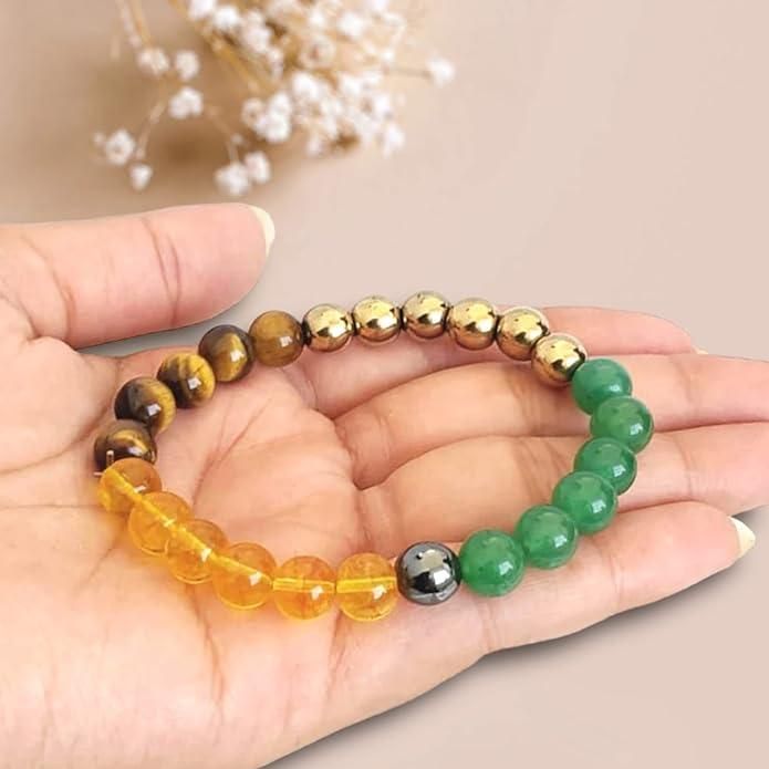 Natural Money Magnet Bracelet for Wealth & Positivity | Pack of 1 – NISHU Superstores