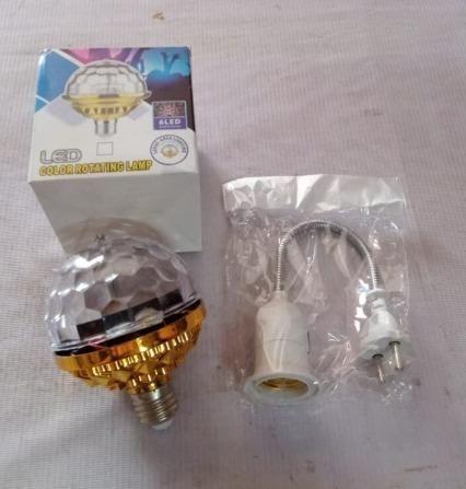 Rotating Magic Ball Light with Lamp Holder – Party & Stage Lighting Set | NISHU Superstores
