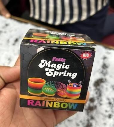 Magic Rainbow Spring Toy – Colorful & Flexible Fun Toy for Kids | NISHU Superstores