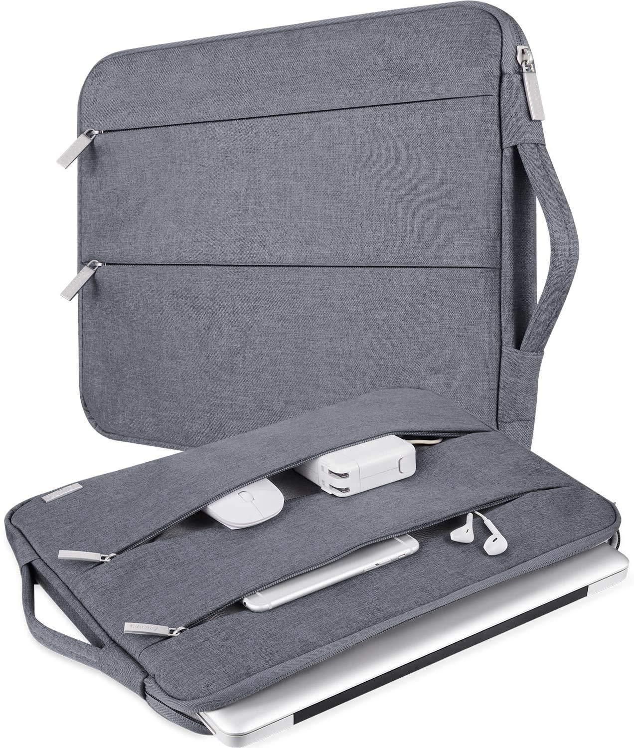 Sleek Nylon Laptop Bag Cover with Inner Fur Cushion – Shockproof & Stylish | NISHU Superstores