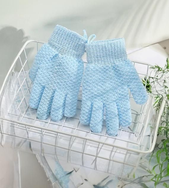 Five Finger Bath Gloves – Exfoliating & Deep Cleaning Body Scrub | NISHU Superstores