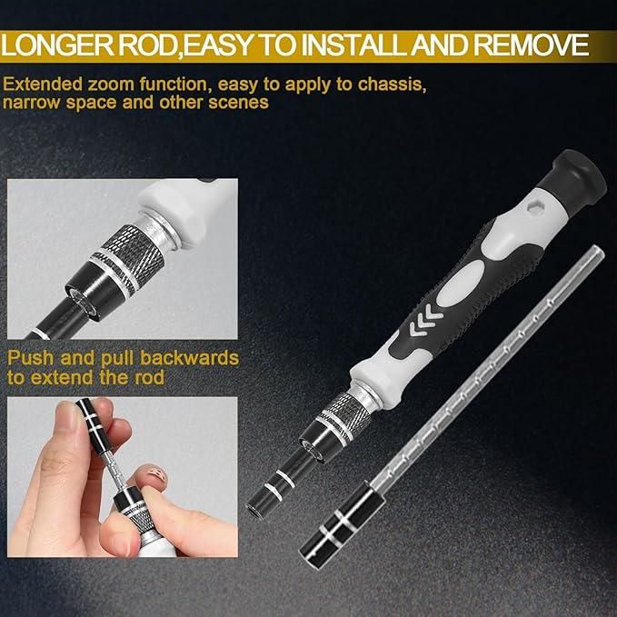 115 in 1 Precision Screwdriver Tool Kit Set for Electronics & DIY | NISHU Superstores