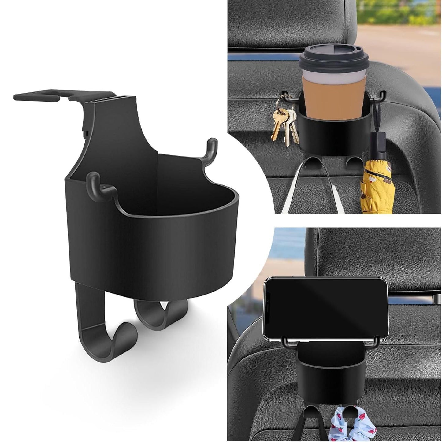 Multifunctional Hanging Storage Cup & Mobile Holder – Space-Saving Organizer | NISHU Superstores