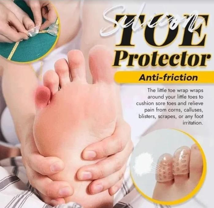 Silicone Anti-Friction Toe Protector (Pack of 2) – Comfort & Pain Relief | NISHU Superstores