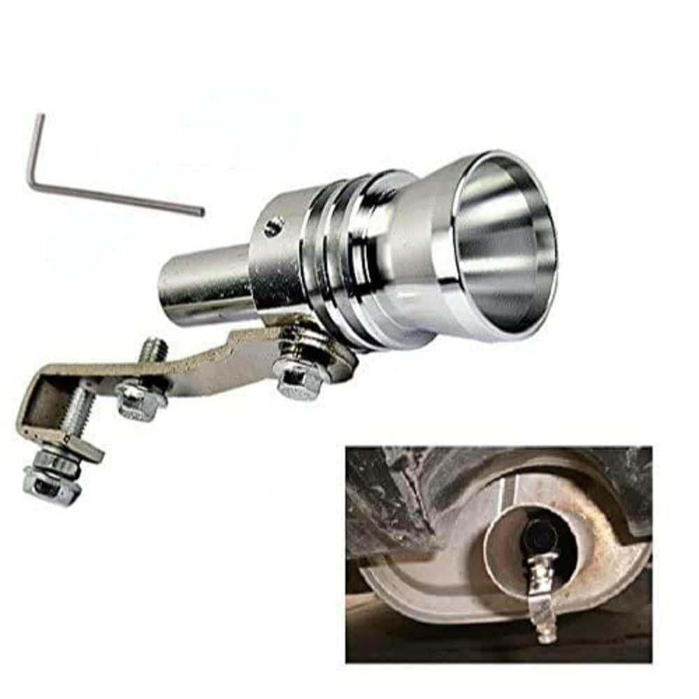 Turbo Sound Exhaust Muffler Whistle – Medium Universal Pipe for Car & Bike | NISHU Superstores