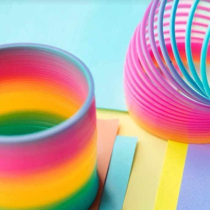 Magic Rainbow Spring Toy – Colorful & Flexible Fun Toy for Kids | NISHU Superstores